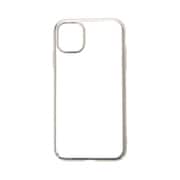 iPhone 11 Silver サイドメッキクリアケース
