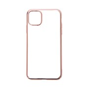 iPhone 11 Pro Max Rose Gold サイドメッキクリアケース