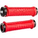 TROY LEE ロックオン グリップ red/black D30TLR-B