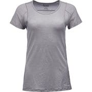 BD62824002004 Ws ﾘｽﾞﾑ ﾃｨｰ ﾆｯｹﾙ S [アウトドア カットソー レディース]
