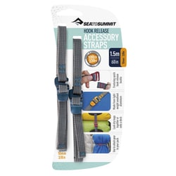 フックリリースアクセサリーストラップ 10mm/1.5m ST82332001 ブルー [アウトドア用品 結束アイテム]
