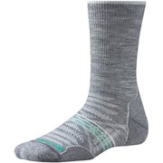 ウィメンズ PhDアウトドアライトクルー SW71127 ライトグレー Mサイズ(23.5-25.5cm) [アウトドア ソックス レディース]