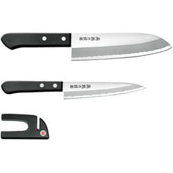燕熟の技 三徳&ペティ&研ぎ器 EJH-400