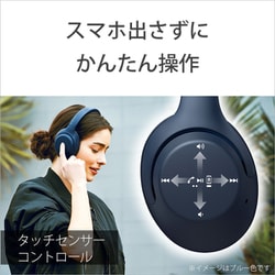 ブルートゥースヘッドホン ブルー WH-XB900N LC SONY ( ソニー ) WH-XB900N LC ブルー ワイヤレスヘッドホン
