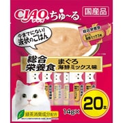SC-199 [CIAO ちゅ～る 総合栄養食 まぐろ 海鮮ミックス味 14g×20本入り]
