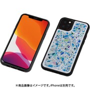 DCS-IPE19SJBU [iPhone 11 Pro Hybrid Case Etanze ジュエルブルー（強化ガラス、TPU、ポリカ）]