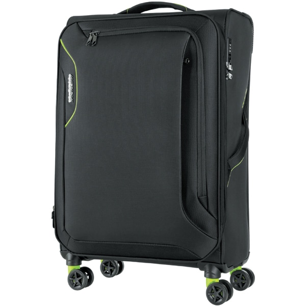 アメリカンツーリスター AMERICAN TOURISTER サムソナイト Samsonite  APPLITE DB7*49009 77cm BLACK/GREEN