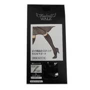 ツバサウォーク 着圧ハイソックス クロ L