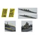 AHLAH270026 日本海軍 軽巡洋艦 最上 エッチングパーツ基本セット タミヤ用 [1/700スケール エッチングパーツ]
