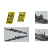 AHLAH270029 日本海軍 重巡洋艦 熊野 エッチングパーツ基本セット タミヤ用 [1/700スケール エッチングパーツ]