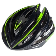 自転車用ヘルメット ASMA2 アスマ2 19 ブラック/グリーン ヘルメット L