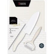 セラミック キッチン3点セット オフホワイト IGP-301-OWH
