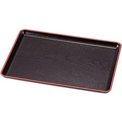 尺2寸 えびす盆 黒天朱