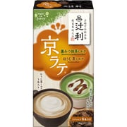 辻利京ラテ 黒みつ抹茶ミルクとほうじ茶ミルク6P