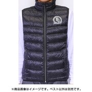 19FW 788214 LL/BK [FILAライトダウンベスト メンズ LLサイズ BK]