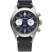 AVIATION BL SS QT クロノ カーフ 腕時計 並行輸入品 JM-A112-001