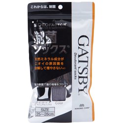 GATSBY 制菌 ソックス グレー