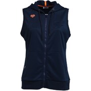 19FW 798203 L/NV [FILA フード付きフルジップベスト レディース Lサイズ NV]
