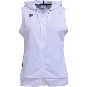 19FW 798203 L/WT [FILA フード付きフルジップベスト レディース Lサイズ WT]