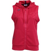 19FW 798203 LL/PK [FILA フード付きフルジップベスト レディース LLサイズ PK]