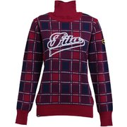 19FW 798702 L/RD [FILAセーター レディース Lサイズ RD]