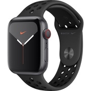 Apple Watch Nike Series 5(GPS + Cellularモデル)- 44mm スペースグレイアルミニウムケースとアンスラサイト/ブラックNikeスポーツバンド MX3F2J/A