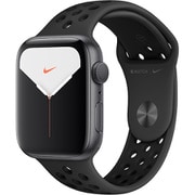 Apple Watch Nike Series 5(GPSモデル)- 44mm スペースグレイアルミニウムケースとアンスラサイト/ブラックNikeスポーツバンド MX3W2J/A