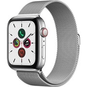 Apple Watch Series 5(GPS + Cellularモデル)- 44mm ステンレススチールケースとミラネーゼループ MWWG2J/A