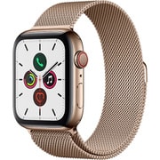 Apple Watch Series 5(GPS + Cellularモデル)- 44mm ゴールドステンレススチールケースとゴールドミラネーゼループ MWWJ2J/A