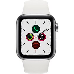 ヨドバシ.com - アップル Apple Apple Watch Series 5（GPS + Cellularモデル）- 40mm  ステンレススチールケースとホワイトスポーツバンド MWX42J/A 通販【全品無料配達】