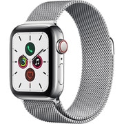 Apple Watch Series 5(GPS + Cellularモデル)- 40mm ステンレススチールケースとミラネーゼループ MWX52J/A