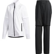 AD19SS FVF19 WH/BK EI5680 L [PF クライマストーム レインスーツ レディース Lサイズ ホワイト/ブラック]