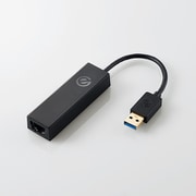 有線LANアダプタ Giga対応 USB3.0 Type-A ゲーミング向け ブラック EDC-G01