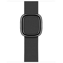 メンズapplewatch バンド モダンバックル L ブラック 40 - レザーベルト