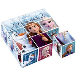 キューブパズル 13-115 アナと雪の女王2 9コマ [対象年齢：2歳～]