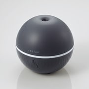 エクリアミスト AC電源 抗菌加湿器 丸型 ブラック HCE-HU1902ABK