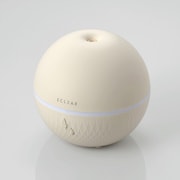 エクリアミスト AC電源 抗菌加湿器 丸型 ホワイト HCE-HU1902AWH