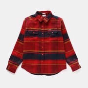 デシュートリバーヘビーウェイトフランネル AE0036 （664）Red Jasper Oversized Check XLサイズ [アウトドア シャツ メンズ]