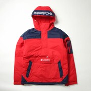 チャレンジャープルオーバー WO1136 614 Mountain Red, Collegiate Navy Mサイズ [アウトドア 中綿入りウェア メンズ]