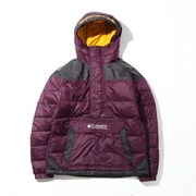 コロンビアロッジプルオーバージャケット EE1490 522 Black Cherry, Shark Sサイズ [アウトドア ダウンウェア メンズ]