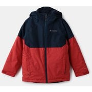 アルパインアクション II ジャケット SB0105 613 Mountain Red Heather, Collegiate Navy XSサイズ [スノージャケット キッズ]