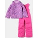 バガ セット SY1091 667 Pink Clover Trees XSサイズ [スキーウェア 上下セット キッズ]