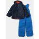 フロスティスロープ セット SY1092 466 Collegiate Navy Splatter XXSサイズ [スキーウェア 上下セット ジュニア]