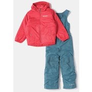 ダブルフレーク セット SY1093 615 Mountain Red XSサイズ [スキーウェア 上下セット キッズ]