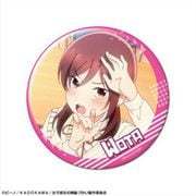 女子高生の無駄づかい 缶バッジ デザイン02 菊池茜 ヲタ [キャラクターグッズ]
