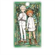 約束のネバーランド ステンドグラス ABSパスケース エマ&ノーマン [キャラクターグッズ]