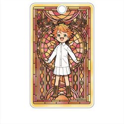 ヨドバシ Com Granup グラナップ 約束のネバーランド ステンドグラス Absパスケース エマ 幼少 キャラクターグッズ 通販 全品無料配達