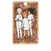 約束のネバーランド ステンドグラス ABSパスケース 集合 [キャラクターグッズ]