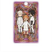約束のネバーランド ステンドグラス ABSパスケース 集合 幼少 [キャラクターグッズ]