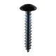 ユニクロカラータッピング トラス クロ3X10mm (90個入り) 550-201